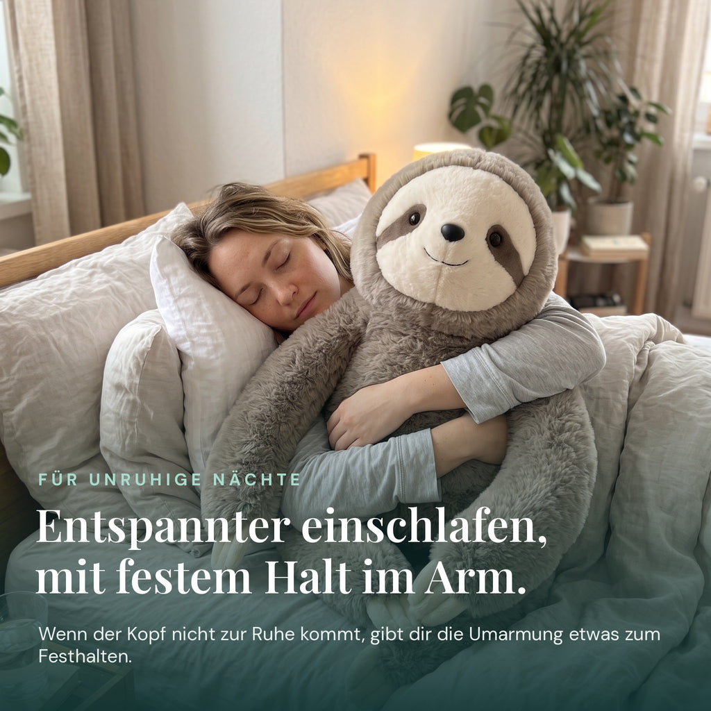 Entspannter einschlafen mit dem Gewichtskuscheltier
